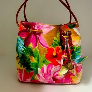 Brahmin Trina Rose Tropical shoulder bag